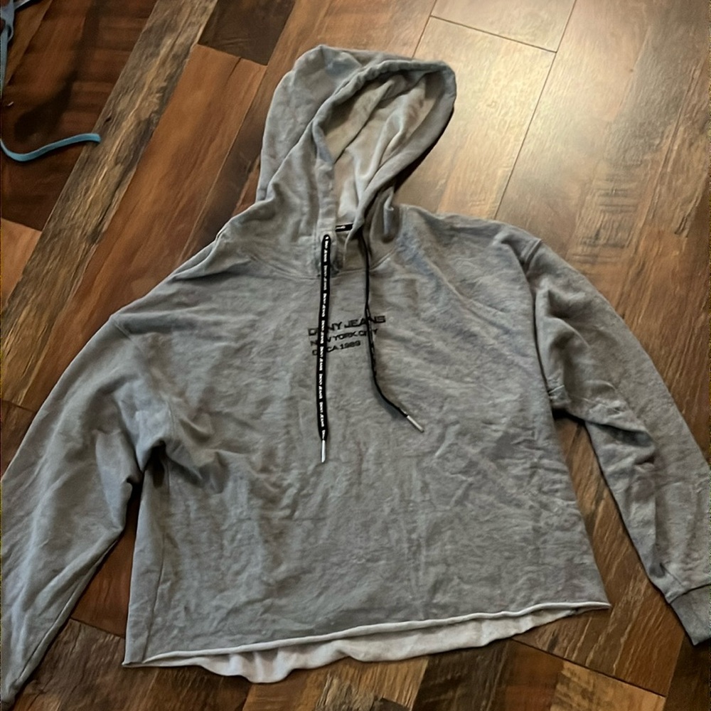 DKNY hoodie cropped size XL